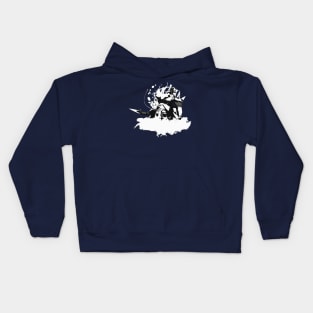 Elric Brothers black/white version Kids Hoodie